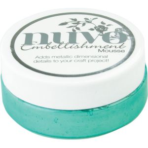 Nuvo Embellishment Mousse Aquamarine