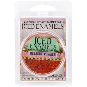 Iced Enamels Relique Powder .5oz-Carnelian