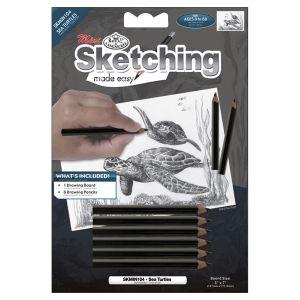 Sketching Made Easy Kit 5 inch X7 inch Sea Turtles