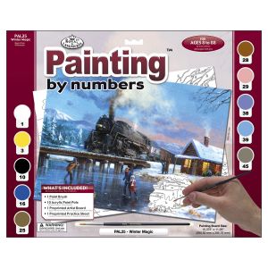 Paint By Number Kit 15.375 inch X11.25 inch Winter Magic