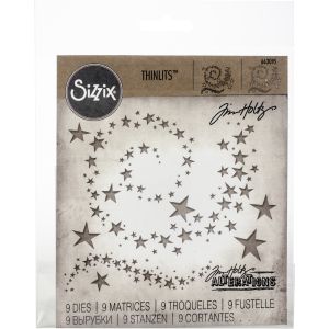 Sizzix Thinlits Dies By Tim Holtz 9 Per Pkg Swirling S