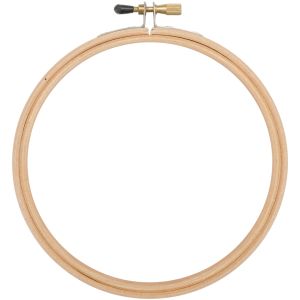 Frank A. Edmunds Wood Embroidery Hoop W/Round Edges 4
