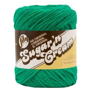 Lily Sugar n Cream Yarn Solids Mod Green 1 pack of 1 Skein