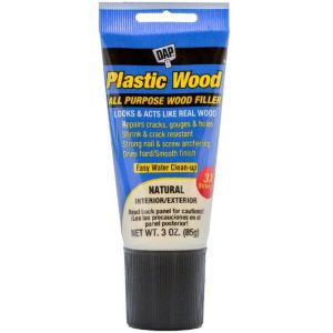 Plastic Wood Latex Squeeze Tube Wood Filler 3oz- 