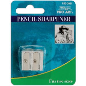 Pro Art Double Pencil Sharpener 