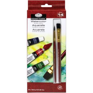 essentials(TM) Watercolor Paints 12ml 12 Per Pkg -Assorted Colors