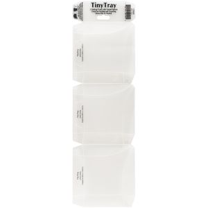 Tiny Trays 3 Per Pkg 3.25 inch X3.25 inch 