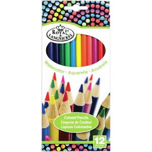 Watercolor Pencils 12 Per Pkg 