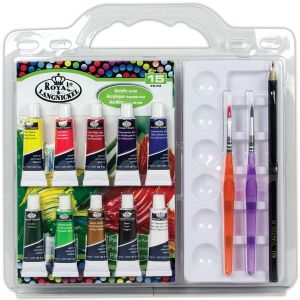 Acrylic Art Set 15 Per Pkg 