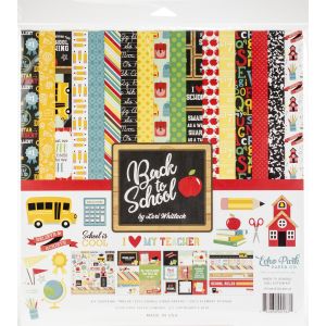 Echo Park Collection Kit 12 inch X12 inch Back To School