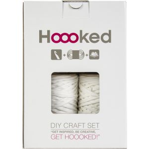 Hoooked Storage Bag Yarn Kit W Zpagetti Yarn Off White 1 Pack of 1 Skein
