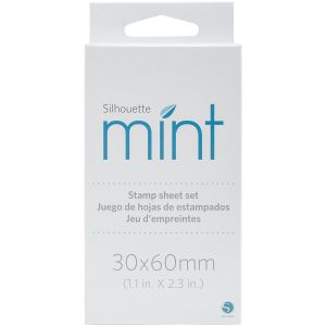 Silhouette Mint Stamp Sheets 1 inchesX2.25 inches 2 Per Pkg 