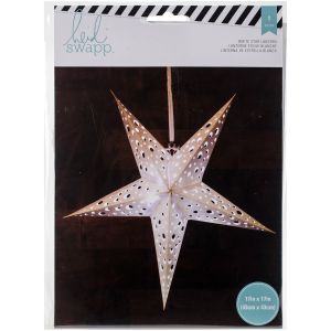 Heidi Swapp 5 Point Star Paper Lantern 17 inch White