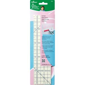 Clover Press Perfect By Joan Hawley Hot Ruler 2.5 inch X10 inch 