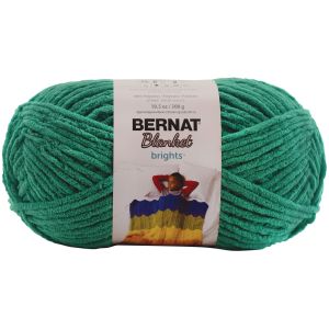Bernat Blanket Brights Big Ball Yarn Go Go Green 1 pack of 1 Skein