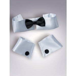 Forum Novelties Mens Collar Cuff And Tie Set