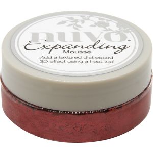 Nuvo Expanding Mousse Red Leather
