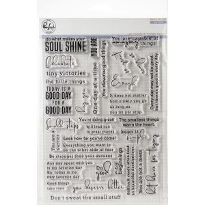 Pinkfresh Studio Clear Stamp Set 6 inch X8 inch My Favorite Things To Say