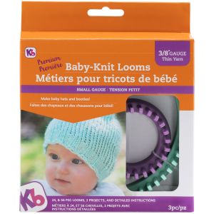 Knitting Board Baby Knit Looms 2 Per Pkg -Sizes 56 & 24 Peg