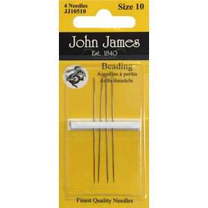 John James Beading Hand Needles Size 10 4 Per Pkg