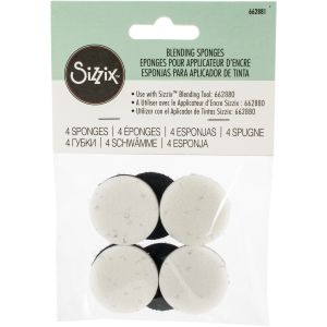 Sizzix Blending Tool Sponge Refills 4 Per Pkg