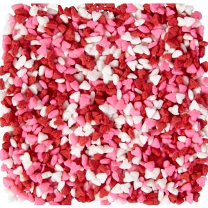 Sprinkles Mix 3.66oz Red Pink and White Micro Hearts 1 pack 1 piece