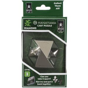 Hanayama Cast Puzzles Diamond Level 1
