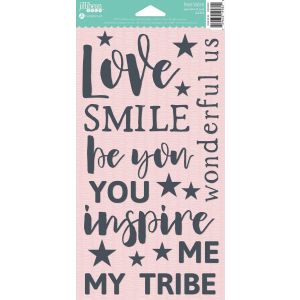 Spoonful Of Soul Foam Stickers 6 inch X12 inch 2 Per Pkg 