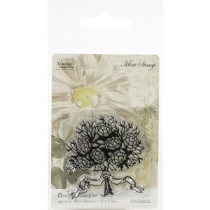 Couture Creations Butterfly Garden Mini Stamp Garden Bouquet 1.8 inch X1.8 inch 