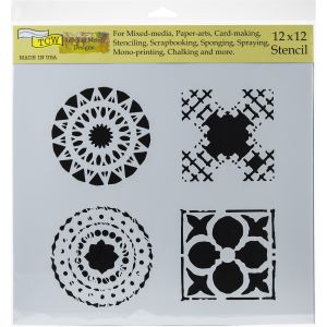 Crafter S Workshop Template 12 inch X12 inch Quattro Motifs
