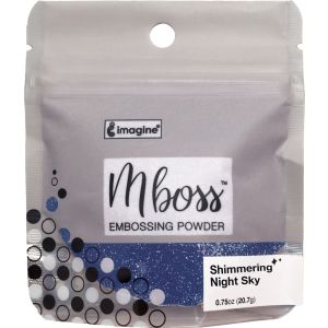 Imagine Mboss Embossing Powder Shimmering Night Sky