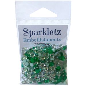 Sparkletz Embellishment Pack 10g-Aquamarine
