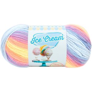 Lion Brand Ice Cream Yarn Parfait 1 pack 1 Skein