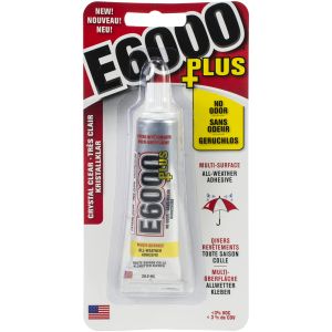 E6000 Plus Multipurpose Adhesive EU Compliant 26.6ml Clear