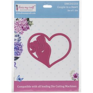 Dress My Craft Dies-Couple In A Heart
