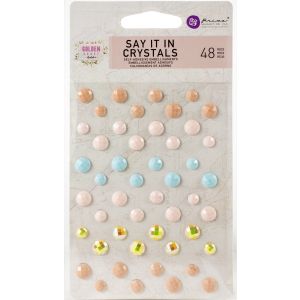 Prima Marketing Golden Coast Say It In Crystals-