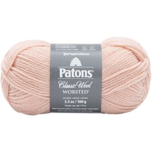 Patons Classic Wool Yarn Blush 1 pack of 1 Skein