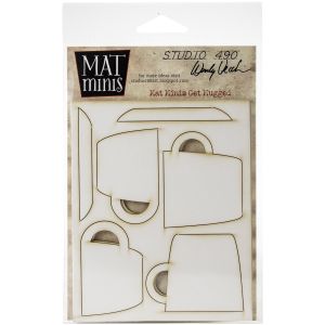 Studio 490 Wendy Vecchi Laser Cut Mat Minis Get Mugged