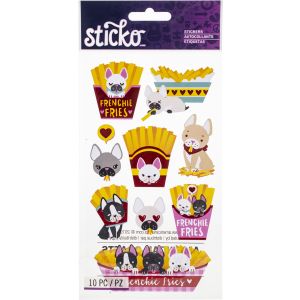 Sticko Classic Stickers-Frenchie Fries