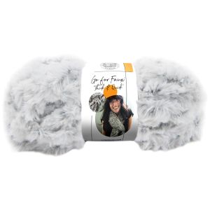 Lion Brand Yarn Go For Faux Thick and Quick Chinchilla 1 pack of 1 Skein