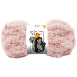 Lion Brand Yarn Go For Faux Thick and Quick Pink Poodle 1 pack of 1 Skein