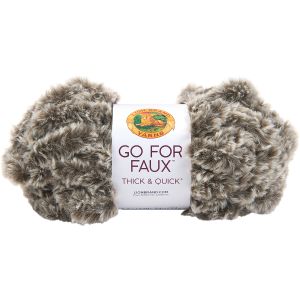 Lion Brand Yarn Go For Faux Thick and Quick Chow Chow 1 pack 1 Skein