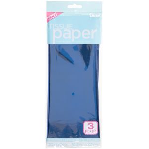 Foil Tissue 20 inch x26 inch 3 Per Pkg Blue
