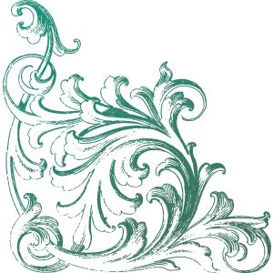 Couture Creations Naughty Or Nice Mini Stamp Cornice 1.9 inch X1.9 inch 