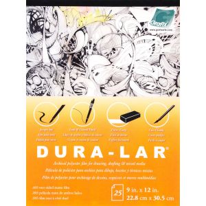 Grafix DuraLar Matte .005 Pad 9 X 12 Inch 25 Sheets