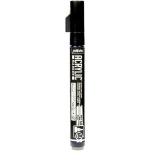 Acrylic Marker Fine Round Tip 1.2mm-Black