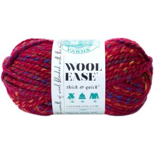 Lion Brand Wool Ease Thick and Quick Yarn Campfire 1 pack 1 Skeins