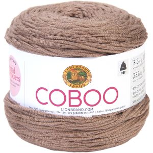 Lion Brand Coboo Yarn Taupe 1 pack of 1 Skein