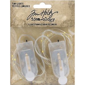 Idea Ology Battery Operated Wire Light Strands 2 Per Pkg Tiny Lights