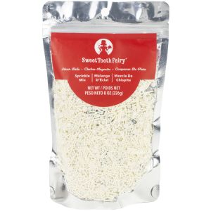Sweet Sugarbelle Bulk Sprinkles 8oz-Silver Bells